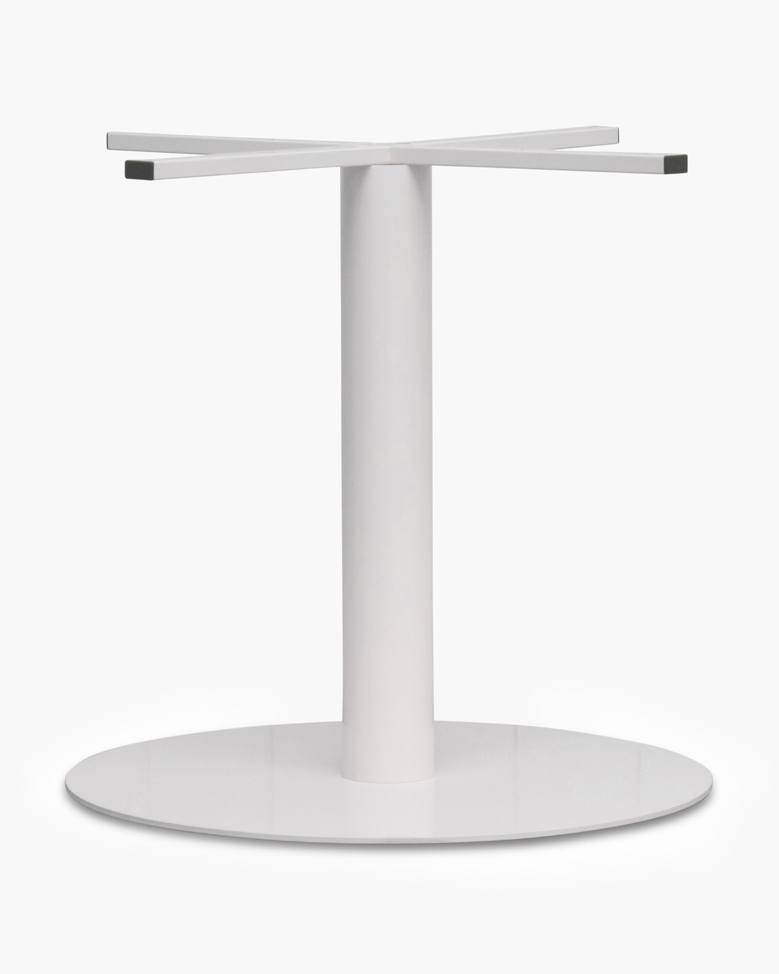Hydra Round Table Base - 72Cm, White