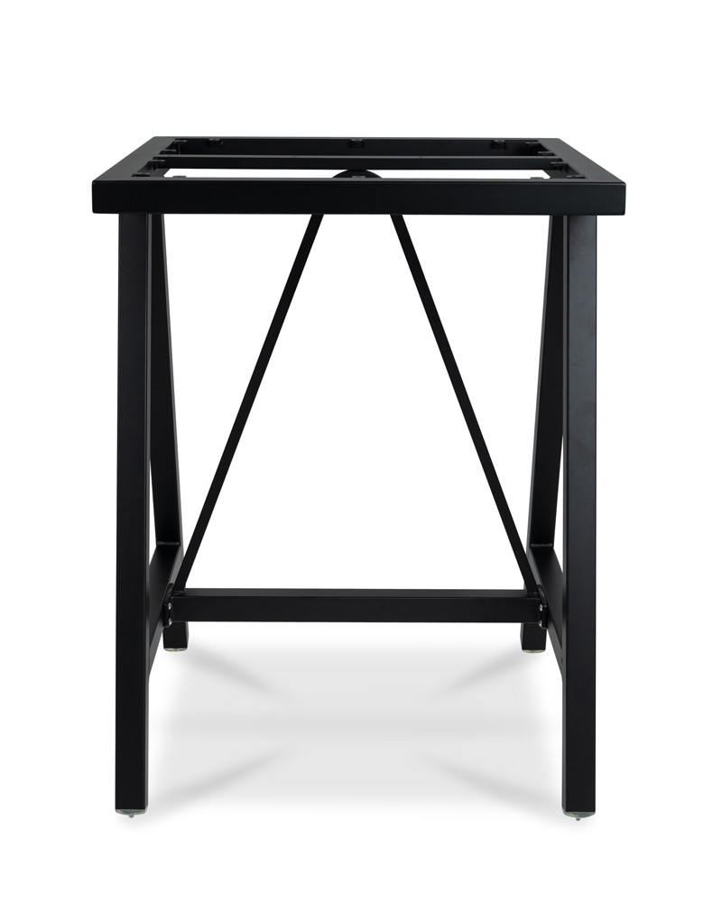 Harper Aluminium Bar Leaner Base - 790*790*1050H, Black