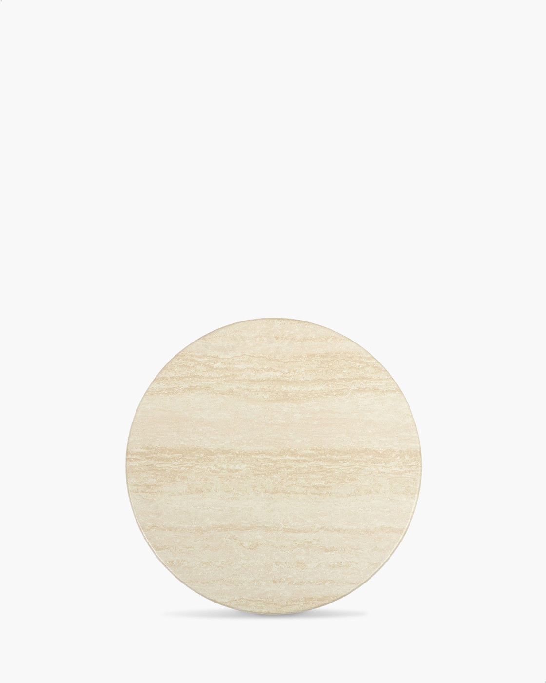 Toulouse Table Top - 70Cm Dia, Travertine