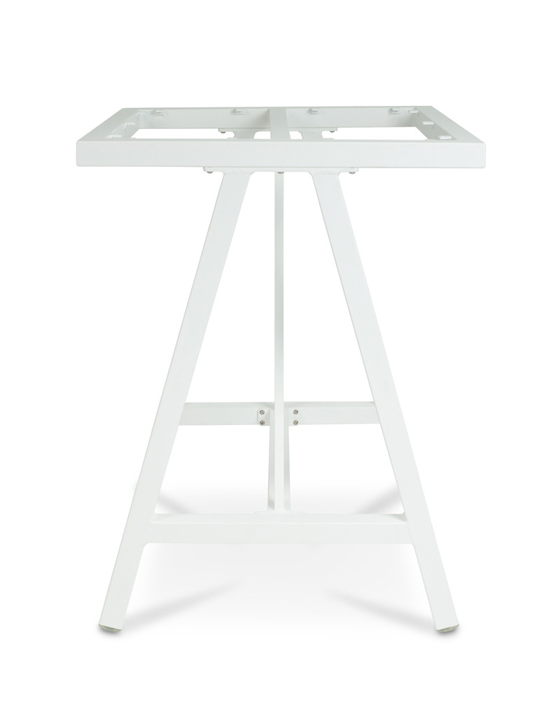 Harper Aluminium Bar Leaner Base - 790*790*1050H, White