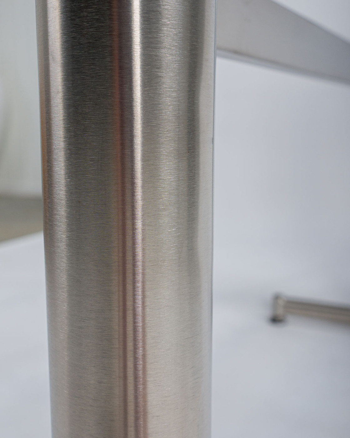 Lucca Folding Double Table Base - Stainless Steel