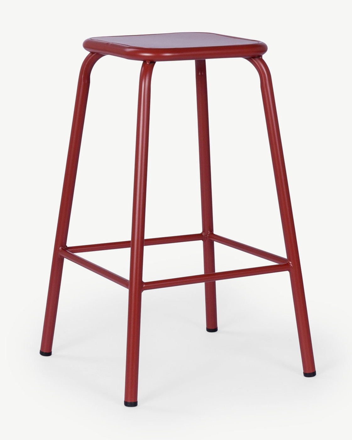 Pedro Bar Stool - Brick, 65Cm