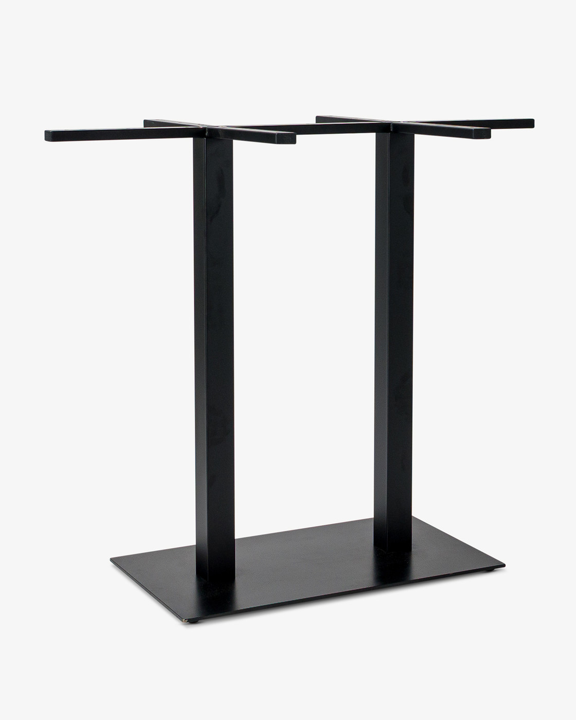Konus Double Bar Leaner Base - 40X70 X  90Cm H, Black