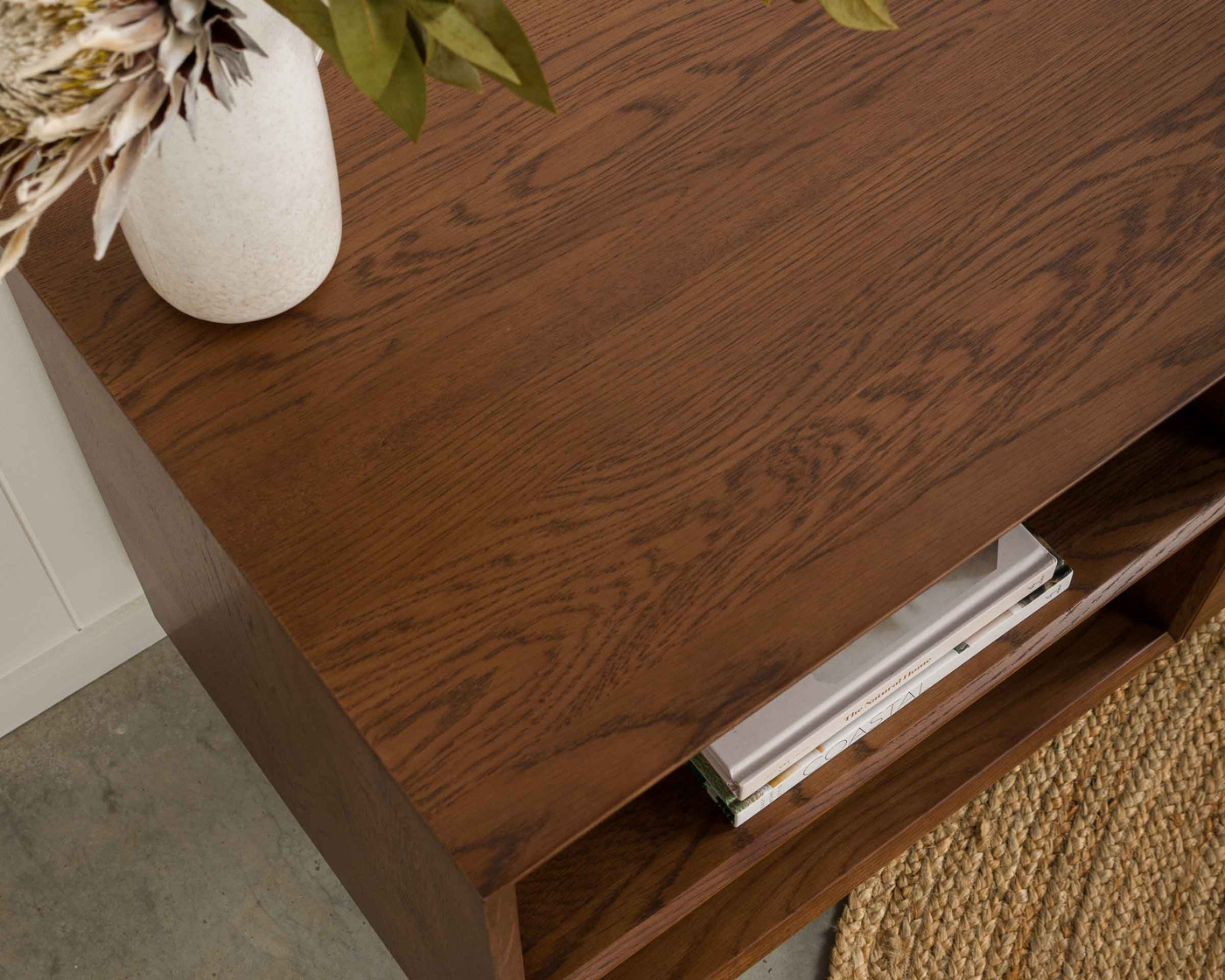 Sawyer Large Sideboard, Dark Oak