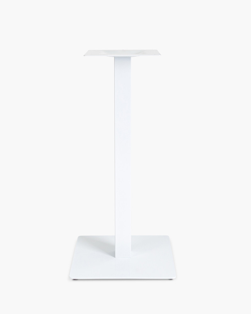 Konus Bar Leaner Base - 50 Sq X 105Cm H, White