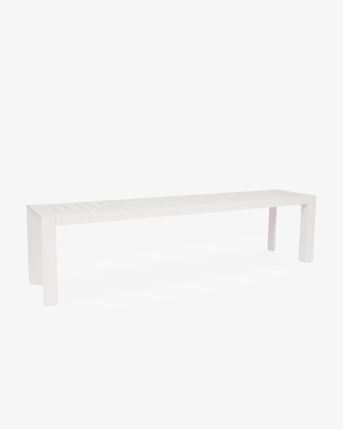 Raglan Outdoor Bench - 180X40Cm, White