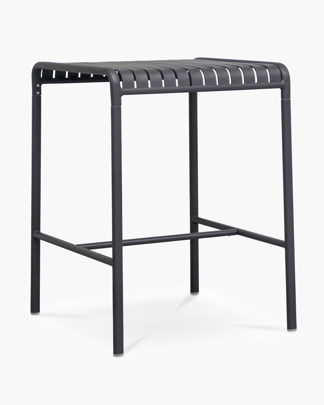 Atticus Outdoor Aluminium Bar Leaner - 74X77 105H, Charcoal