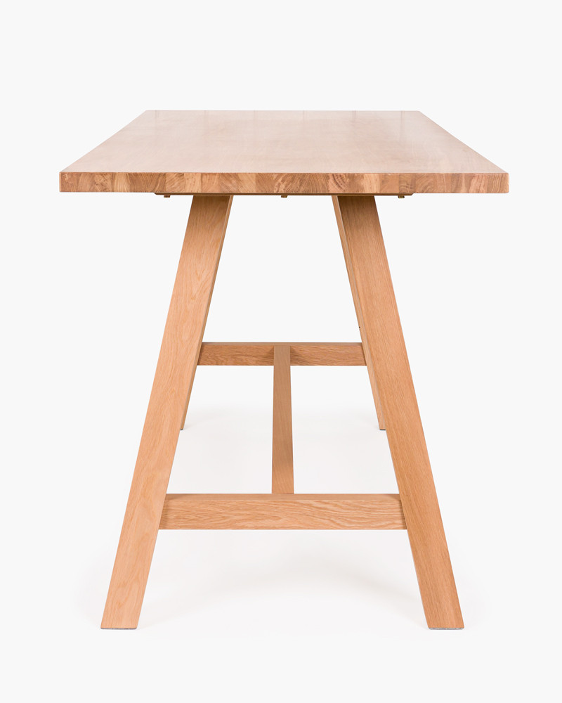 Idaho Oak Bar Leaner - 180X80Cm 90H, Natural