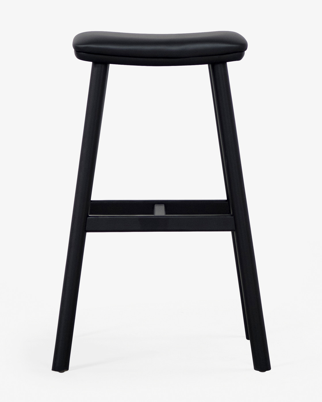 Archie Bar Stool - Black, 75Cm