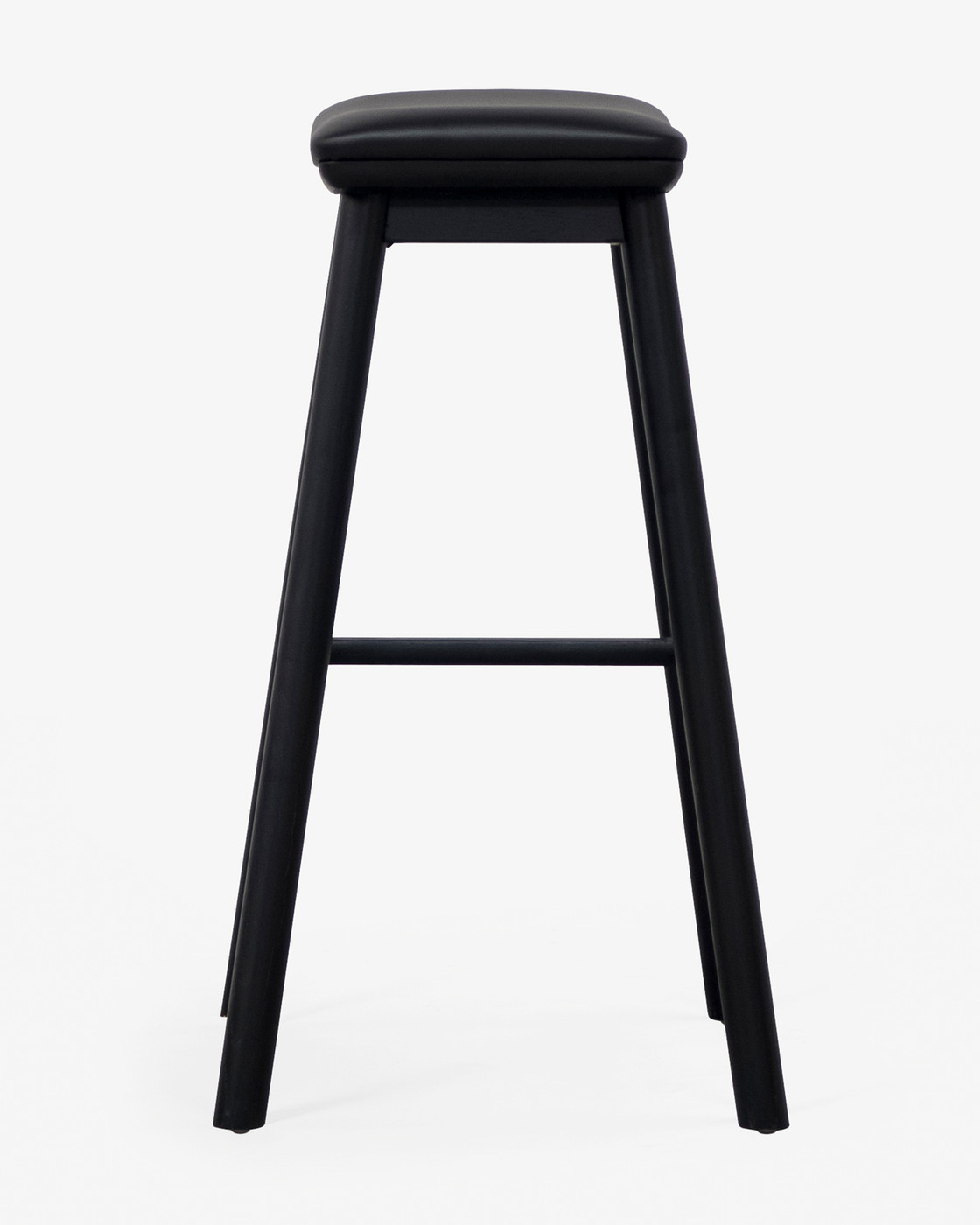 Archie Bar Stool - Black, 75Cm