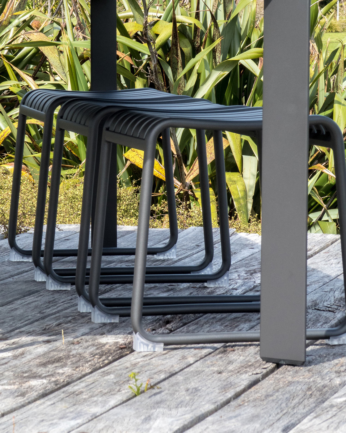 Atticus Bar Stool - Charcoal, 45 Cm