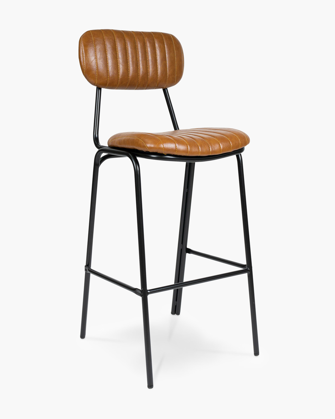 Barry Bar Stool - Tan, 75Cm