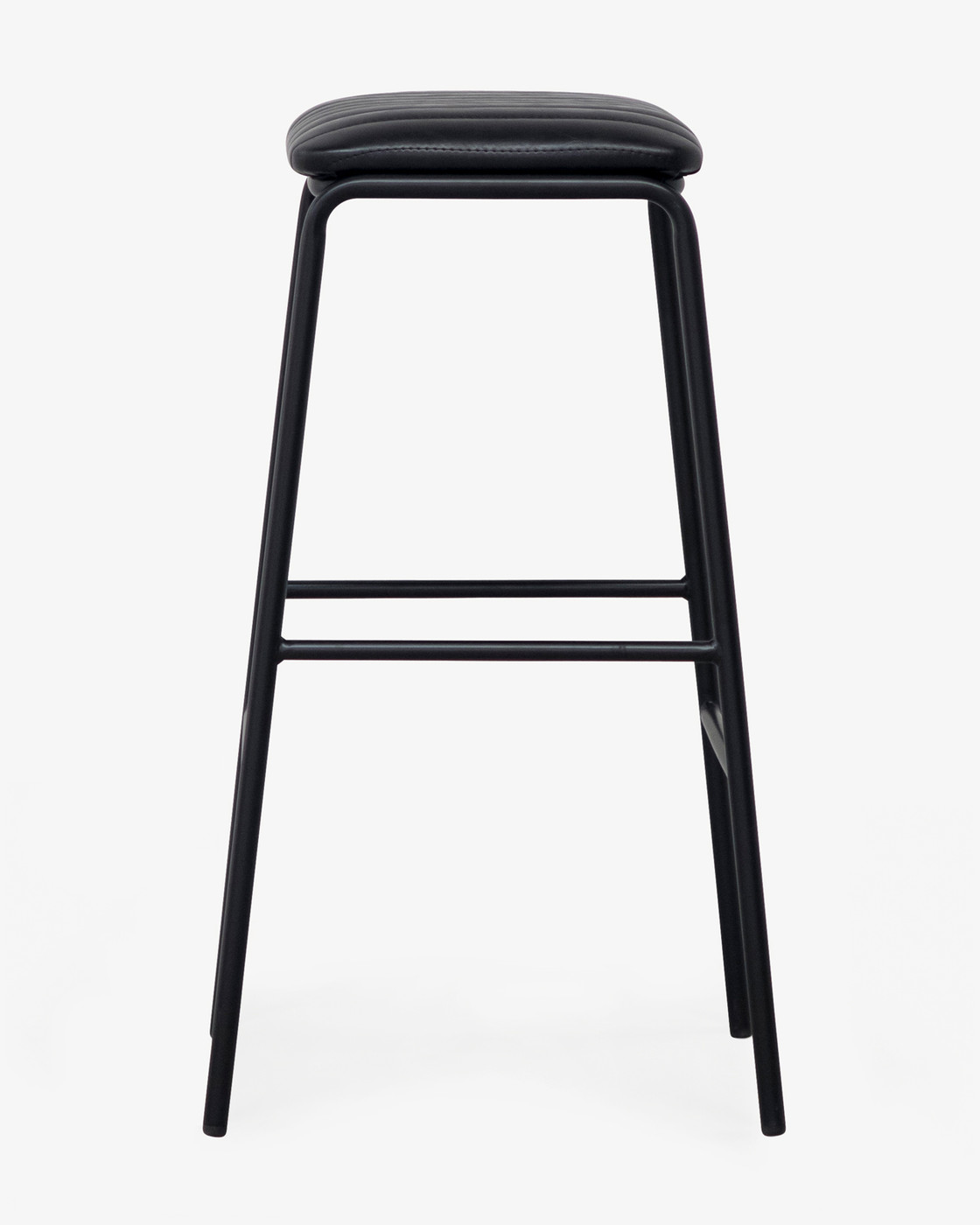 Bruce Bar Stool - Black, 75Cm