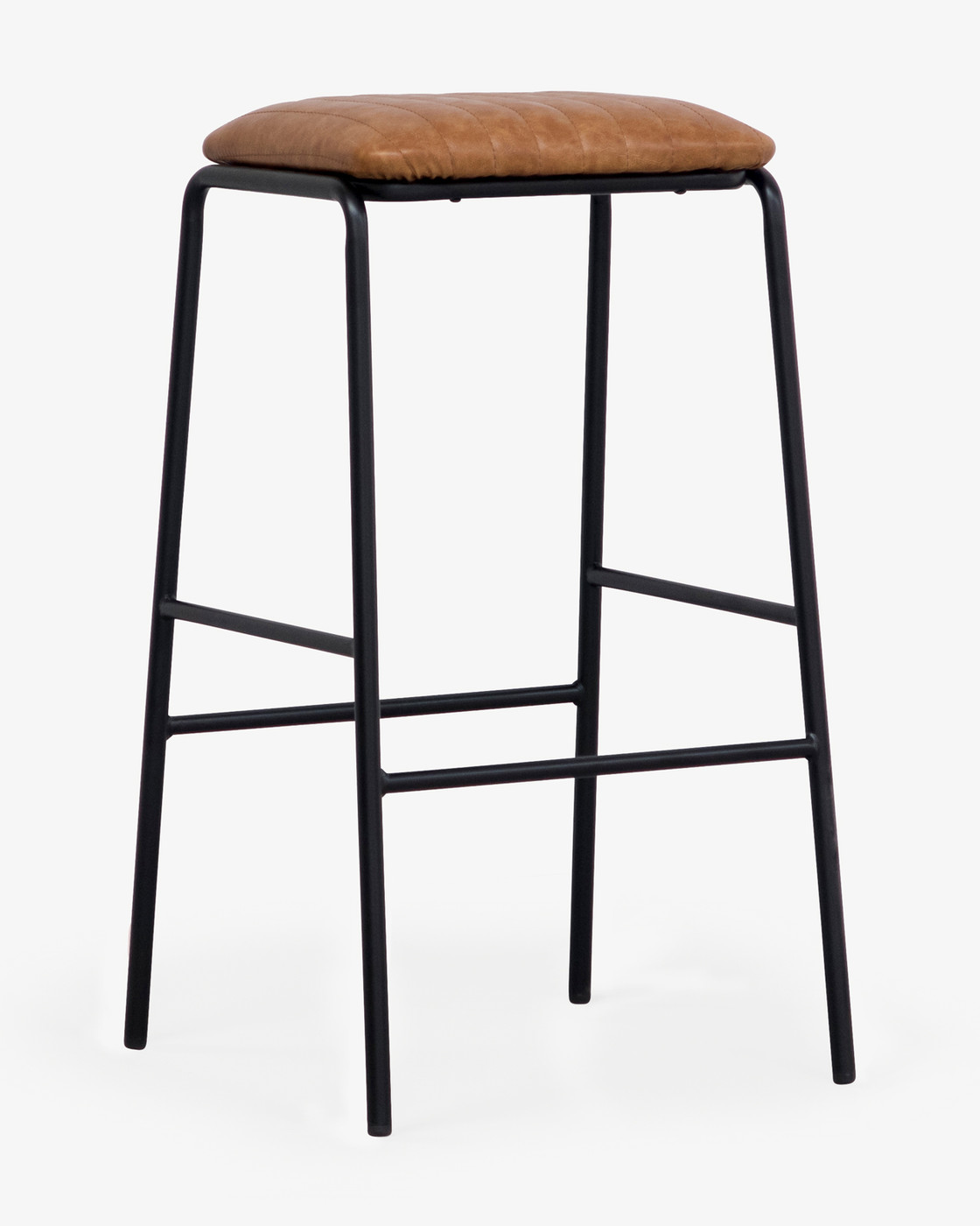 Bruce Bar Stool - Tan, 75Cm