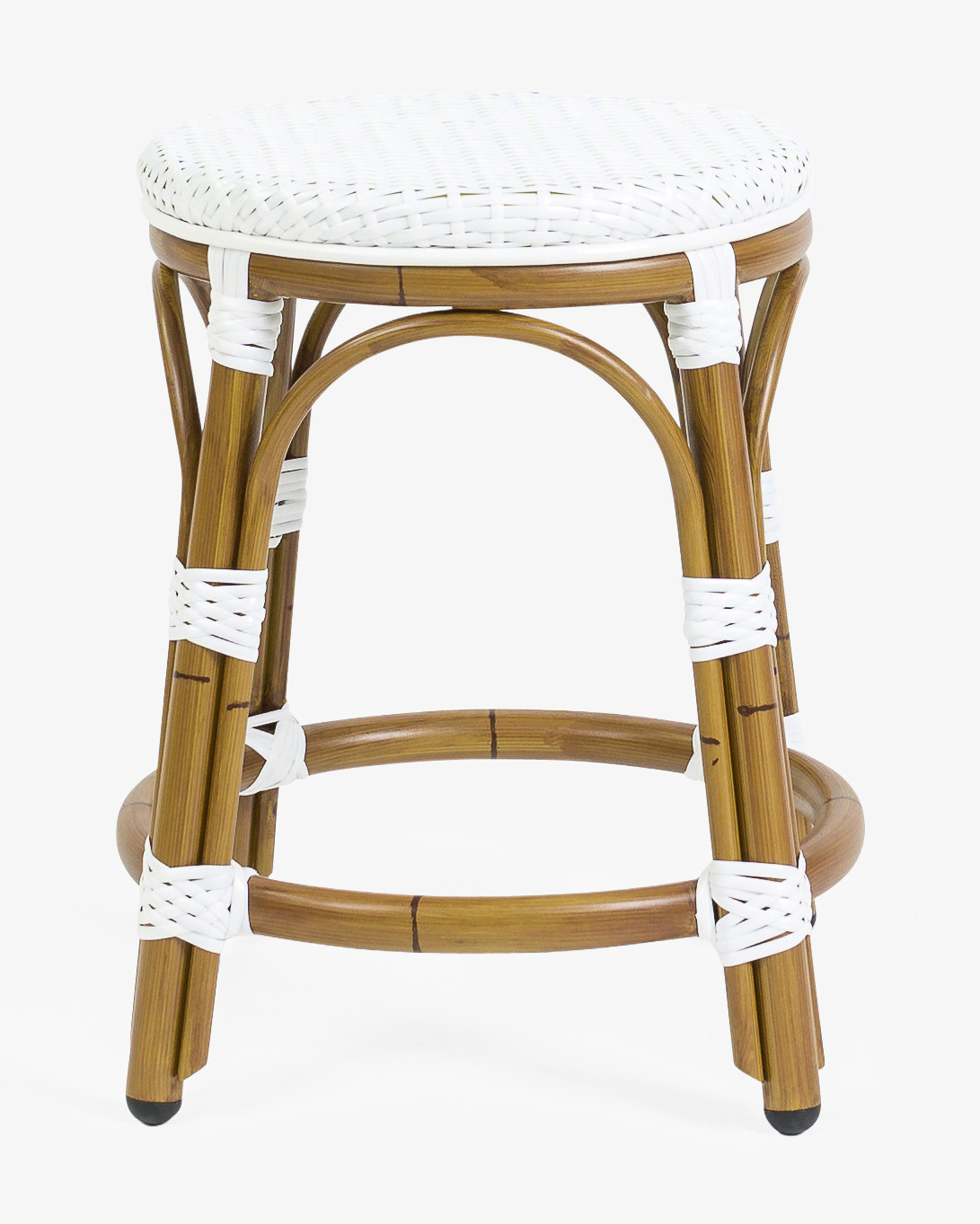 Cannes Barstool - Pure White, 46Cm
