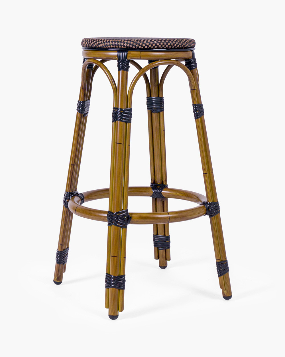 Cannes Barstool - Mocha, 77Cm