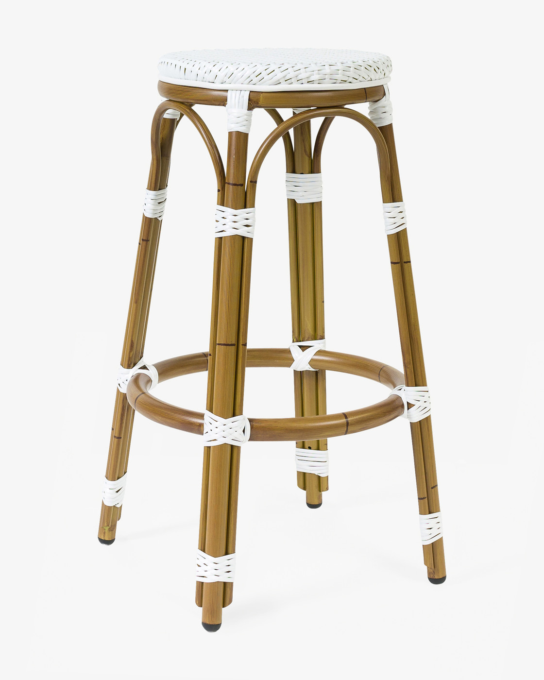 Cannes Barstool - Pure White, 77Cm