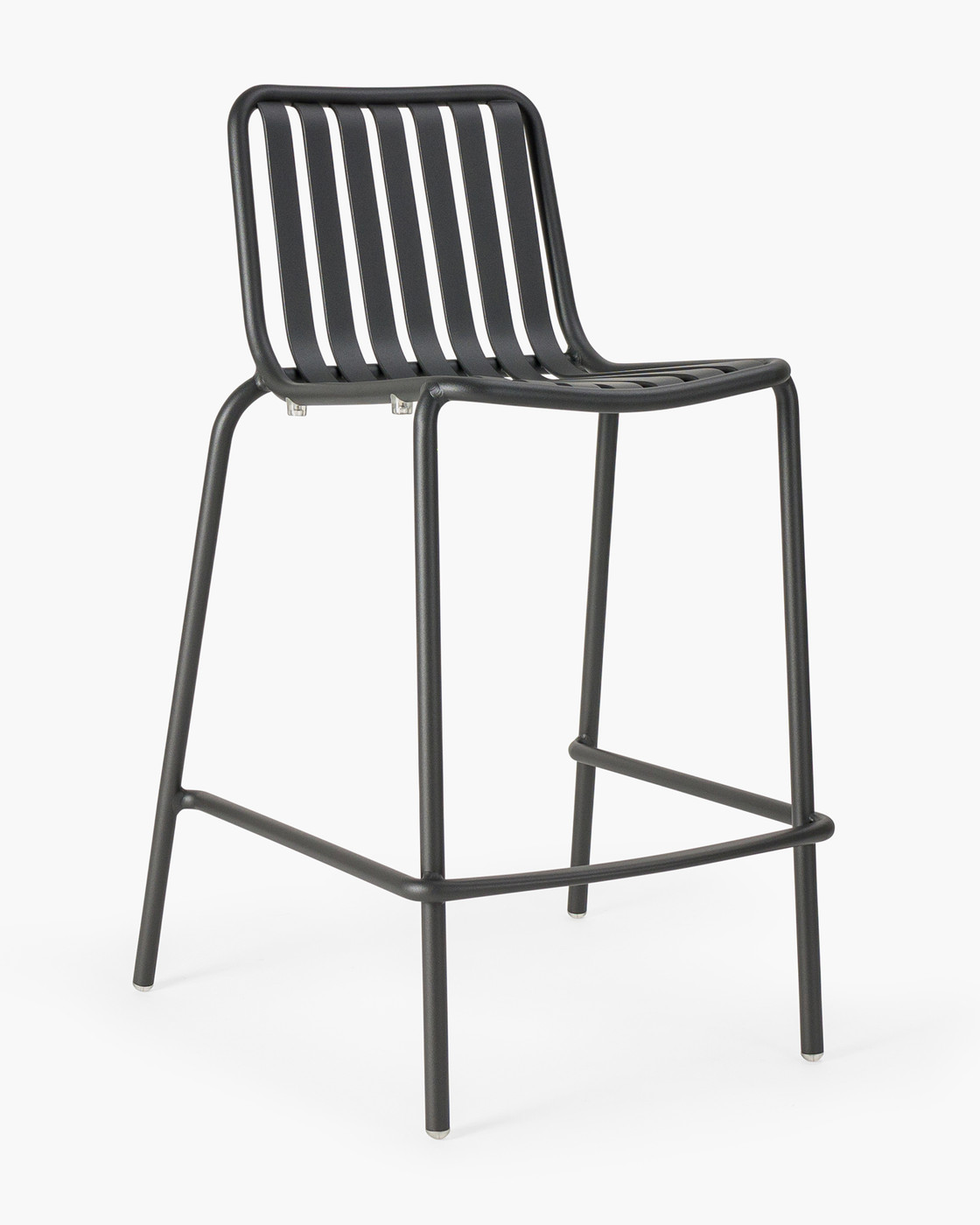 Parker Bar Stool - Charcoal, 65 Cm