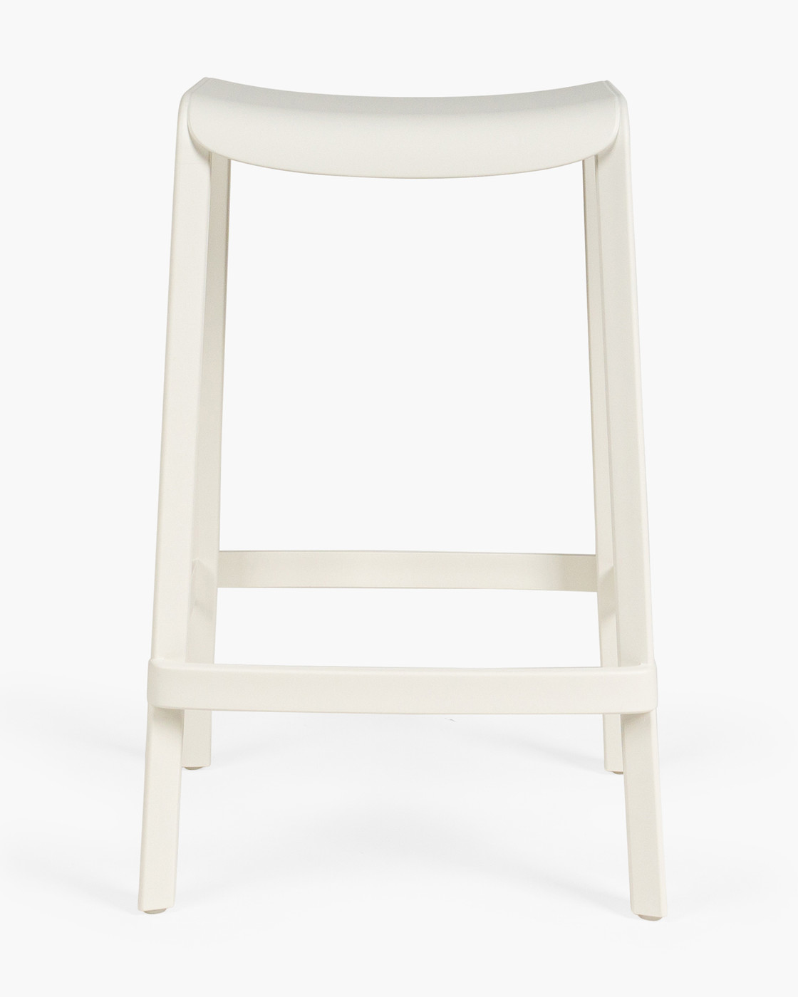 Dome 267 Bar Stool - White, 65Cm