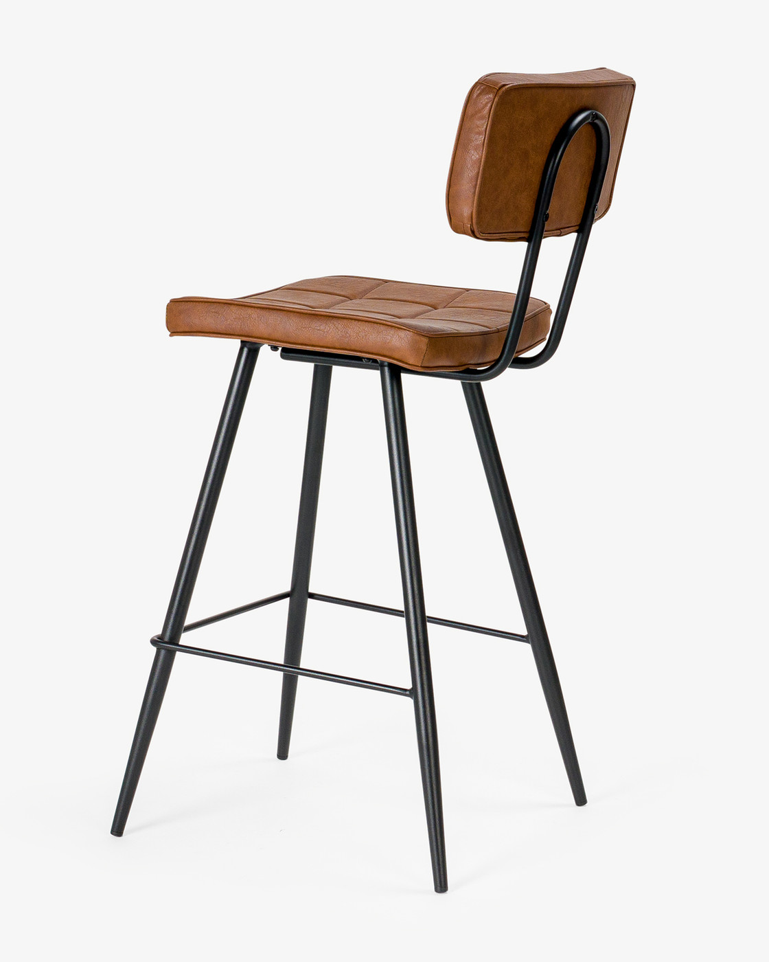 Walter Bar Stool - Chestnut, 65Cm