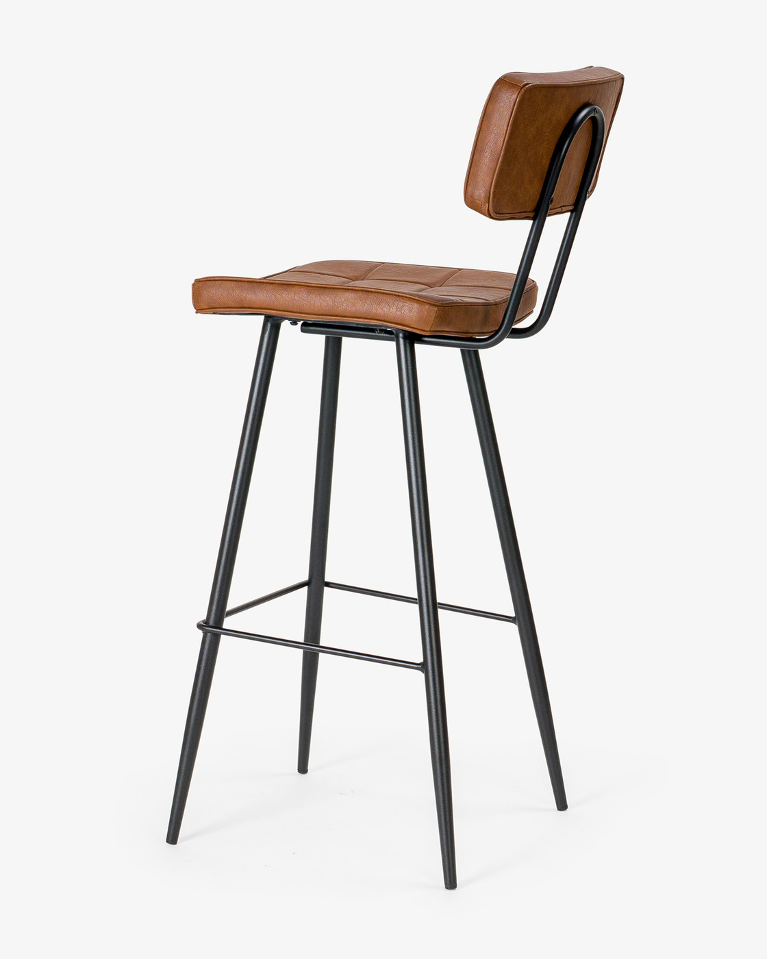 Walter Bar Stool - Chestnut, 75Cm
