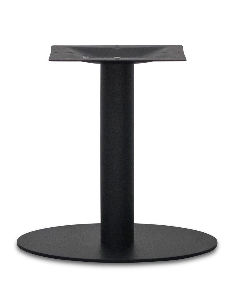 Hydra Round Coffee Table Base - 45Cm, Black