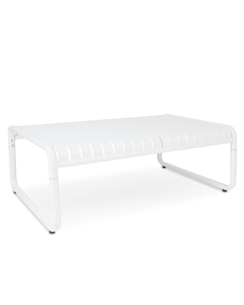 Atticus Outdoor Aluminium Coffee Table - White