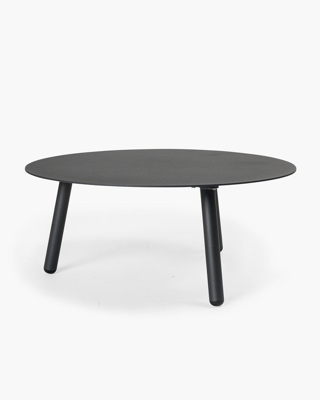 Arc Outdoor Coffee Table - 80Cm Dia, Charcoal