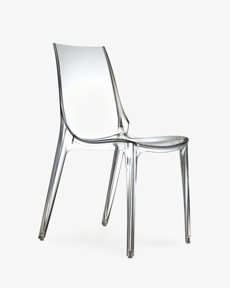 Vanity Chair - Transparent
