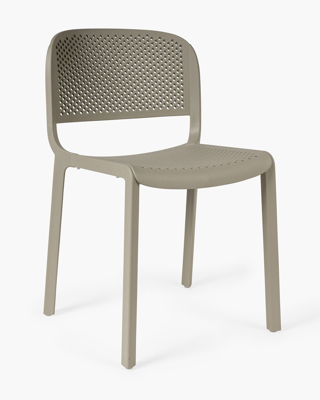 Dome 261 Chair - Beige, perforated