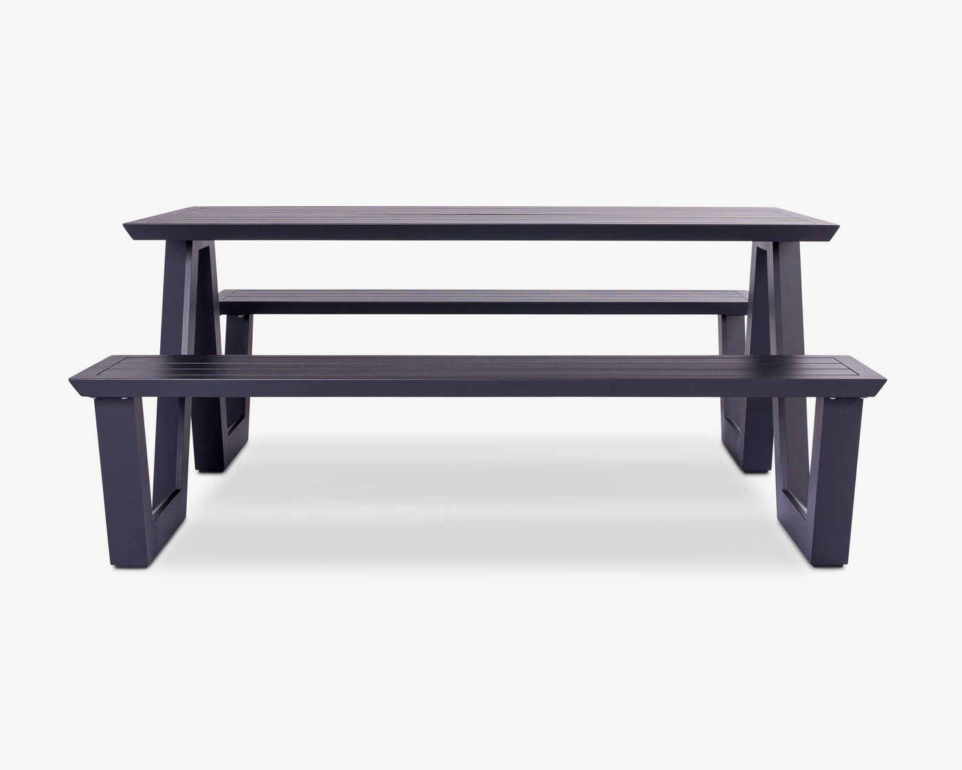 Tahoe Outdoor Picnic Table - 160X83Cm, Charcoal