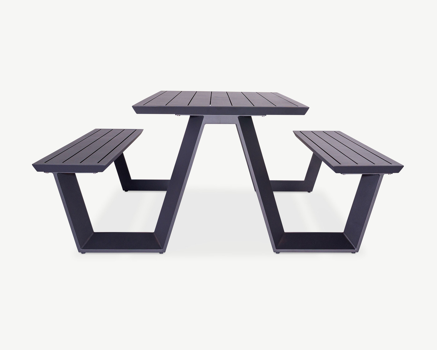 Tahoe Outdoor Picnic Table - 160X83Cm, Charcoal