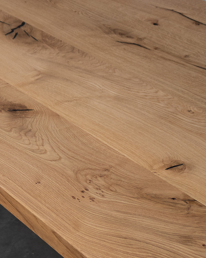 Marko Dining Table - 200X100Cm, Black Frame