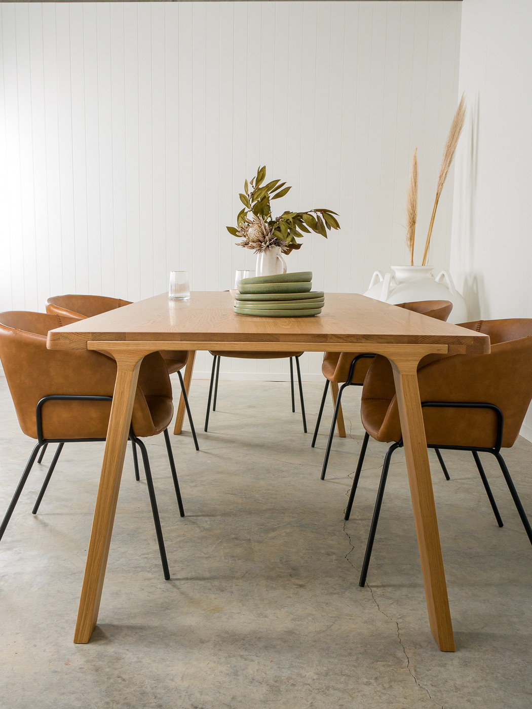 Harrison Dining Table - 220X100cm, Natural