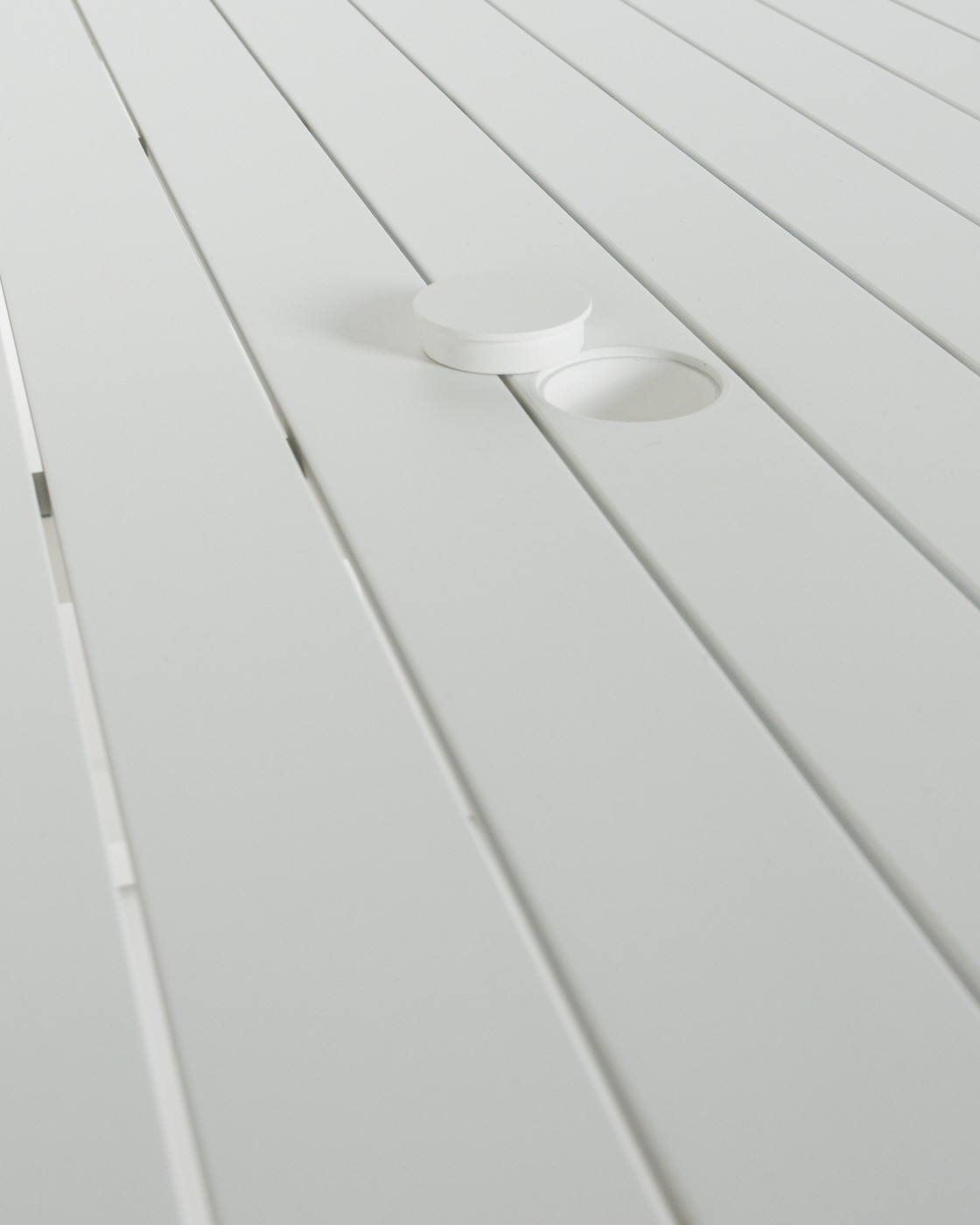 Theodore Outdoor Picnic Table - 200X79Cm, White
