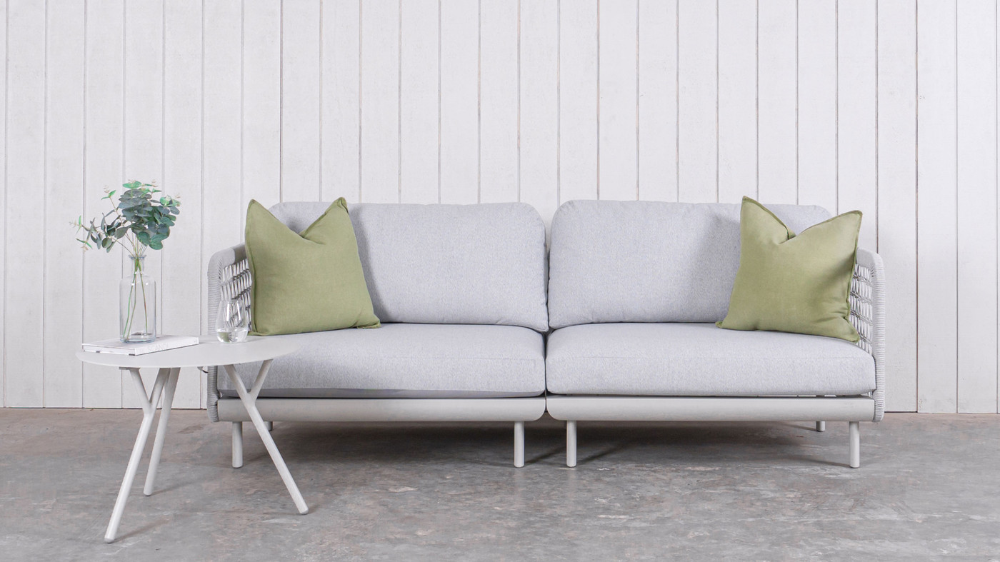 Waiheke Outdoor 2 Seater - Light Grey