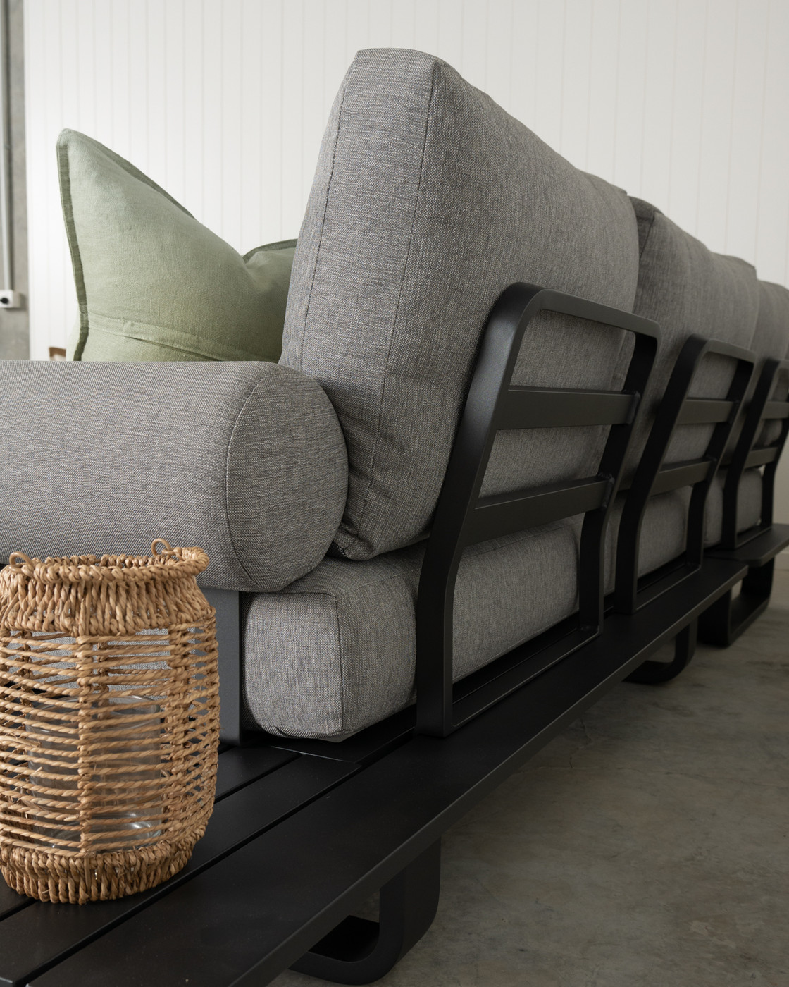 Vermont Lounge Outdoor Setting Aluminium - Charcoal