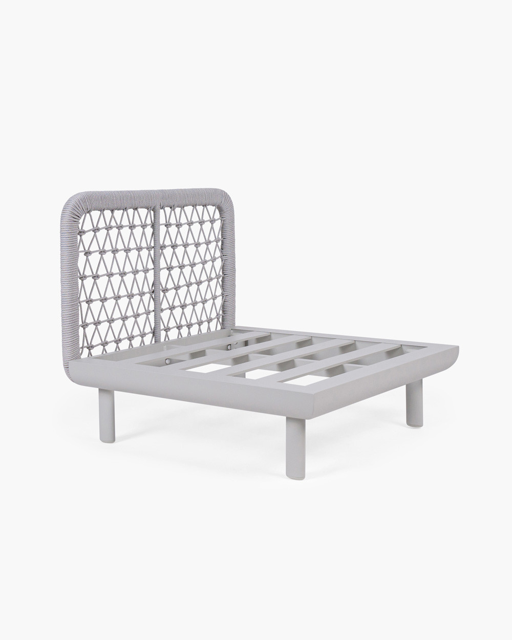 Waiheke Outdoor Middle Chair - Light Grey