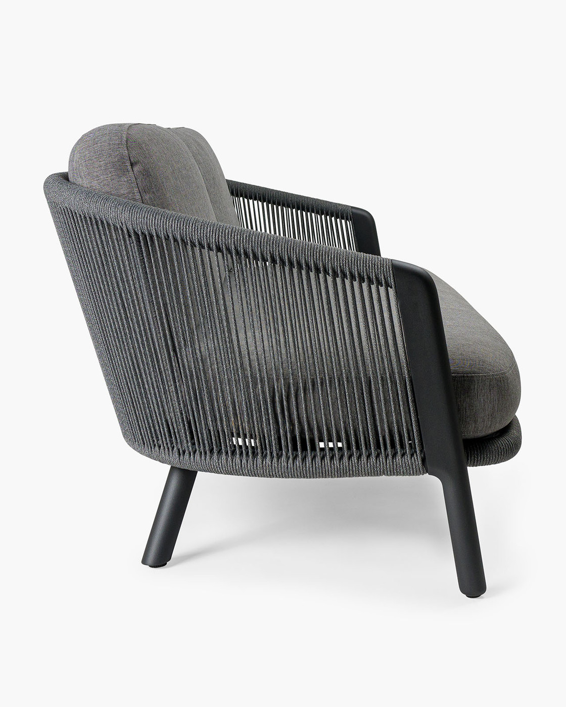 Arc Outdoor 2 Seater Sofa - Charcoal