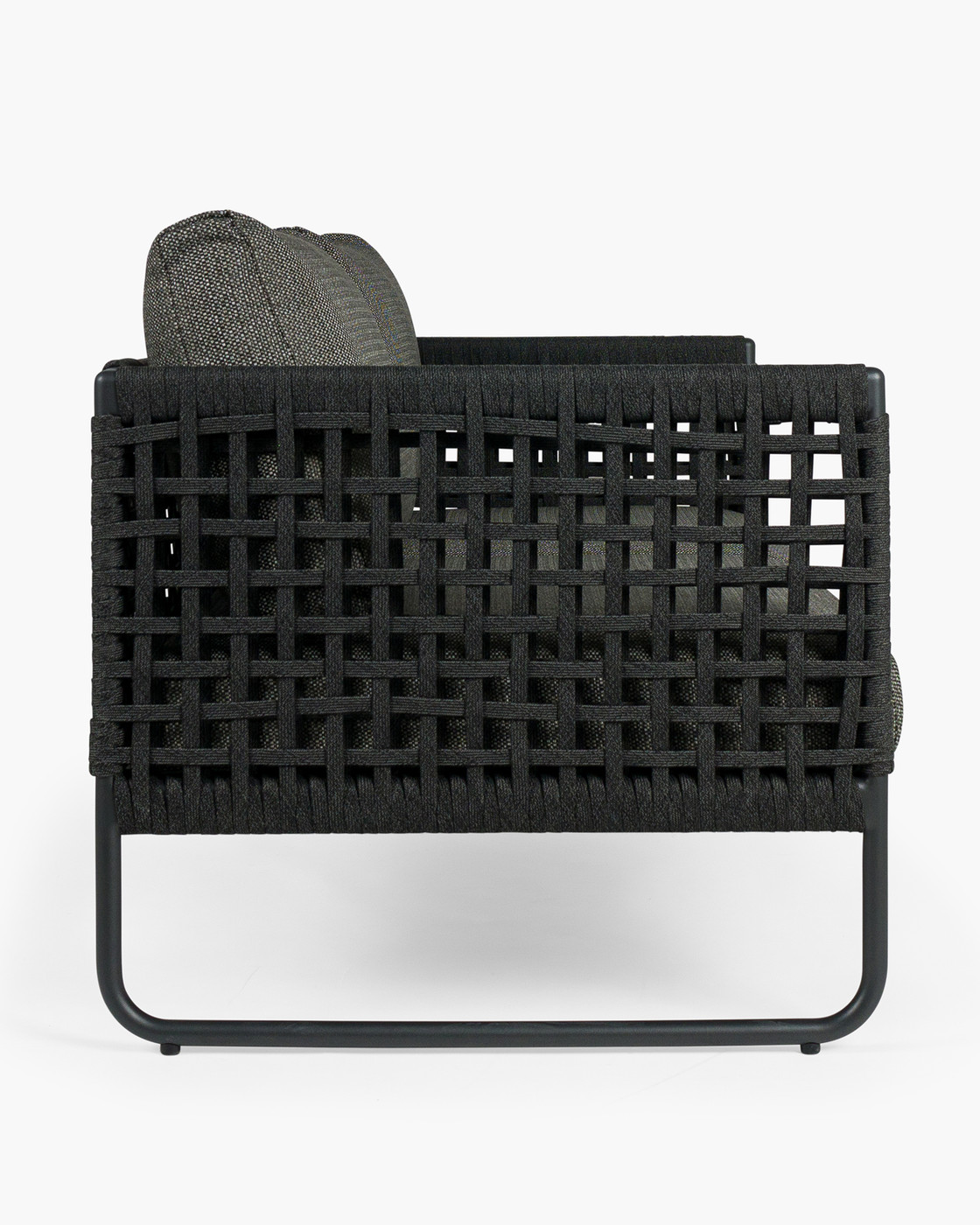 Corsica Outdoor Sofa - 2 Seater, Charcoal