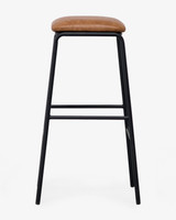Bruce Bar Stool - Tan, 75Cm