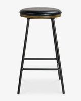 Samuel Bar Stool - Black, 66Cm
