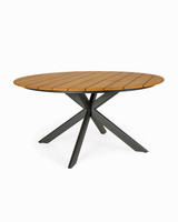 Paragon Outdoor Table - 150Cm Dia, Charcoal