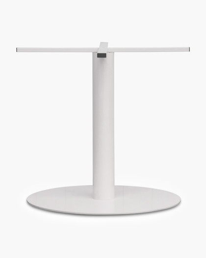 Hydra Round Table Base - 72Cm, White