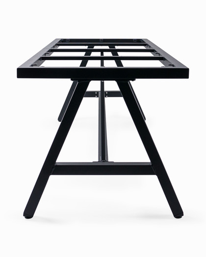 Harper Aluminium Table Base - 1990*790*72H, Black