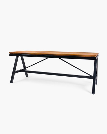 Harper Aluminium Table Base - 1990*790*72H, Black