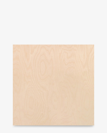 Birch Plywood Table Top - 80Cm Square, Natural