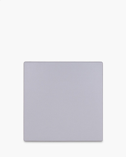 Topalit Table Top - 80Cm Square, Brushed Silver