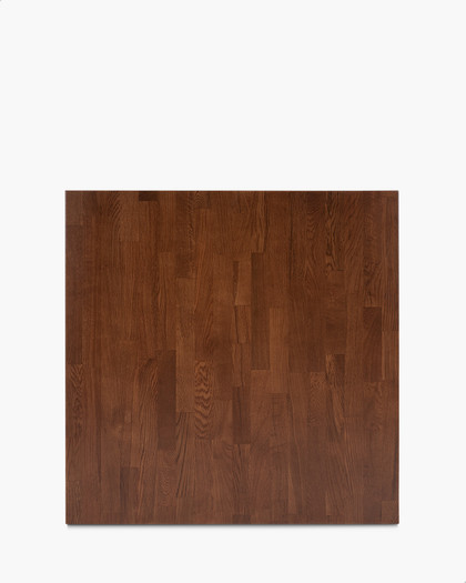 Solid Oak Table Top - 90Cm Square, Dark Oak