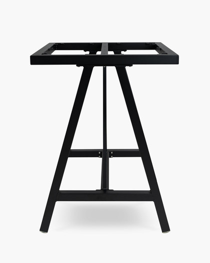 Harper Aluminium Bar Leaner Base - 790*790*1050H, Black